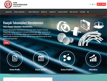 Tablet Screenshot of kaucukteknolojileri.com